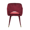 Acme Furniture Applewood 59850 Accent Chair - Bordeaux-Red IMAGE 4