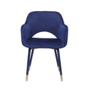 Acme Furniture Applewood 59852 Accent Chair - Ocean Blue IMAGE 1