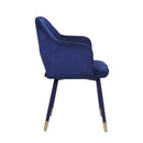 Acme Furniture Applewood 59852 Accent Chair - Ocean Blue IMAGE 3