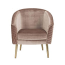 Acme Furniture Benny 59885 Accent Chair - Pink IMAGE 1