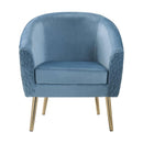 Acme Furniture Benny 59887 Accent Chair - Blue IMAGE 1