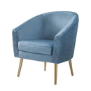 Acme Furniture Benny 59887 Accent Chair - Blue IMAGE 2