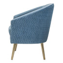 Acme Furniture Benny 59887 Accent Chair - Blue IMAGE 3