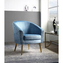 Acme Furniture Benny 59887 Accent Chair - Blue IMAGE 6