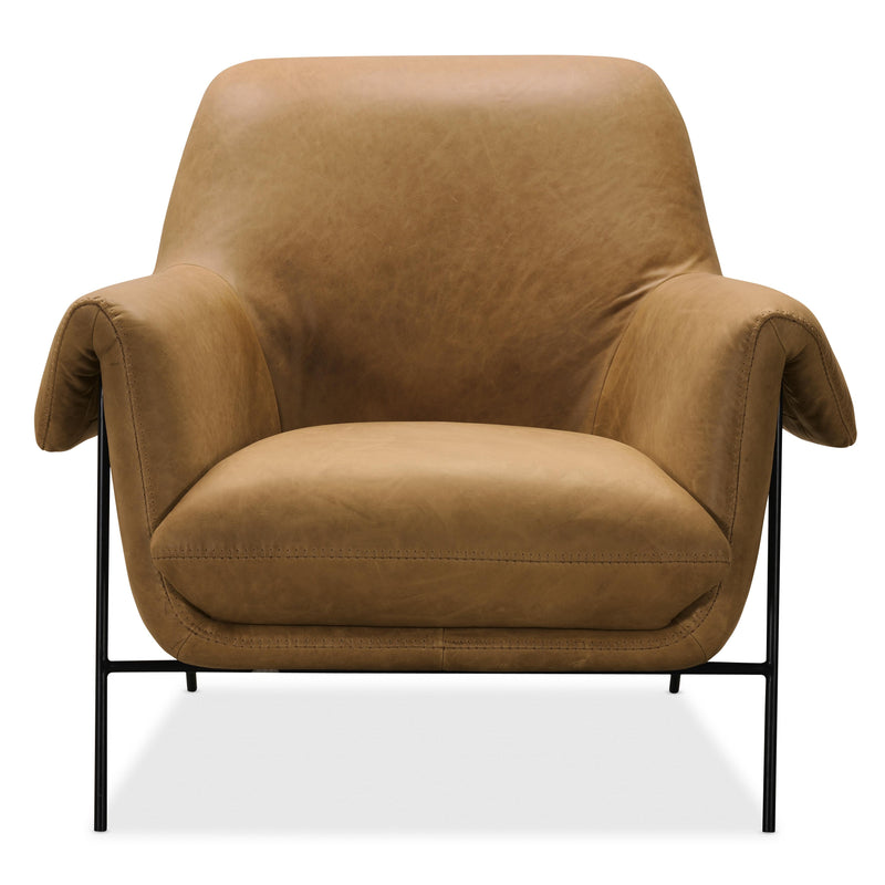  Hooker Furniture Stationary Leather Accent Chair CC317-086 IMAGE 2