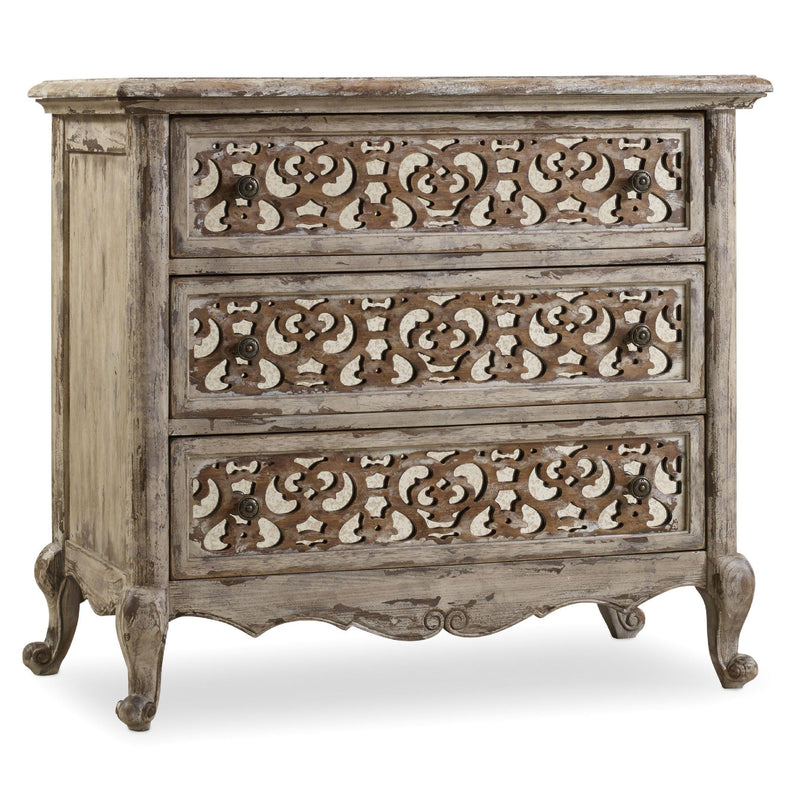 Hooker Furniture 5351-90016 Chatelet Fretwork Nightstand IMAGE 1