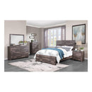 Acme Furniture Juniper 22160Q Queen Panel Bed IMAGE 3