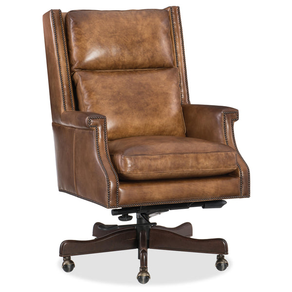 Hooker Furniture EC562-083 Beckett Executive Swivel Tilt Chair IMAGE 1