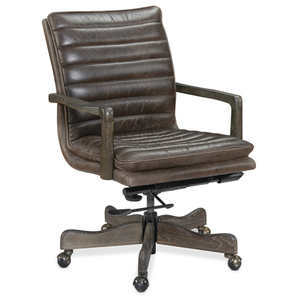 Hooker Furniture EC574-097 Langston Executive Swivel Tilt Chair IMAGE 1