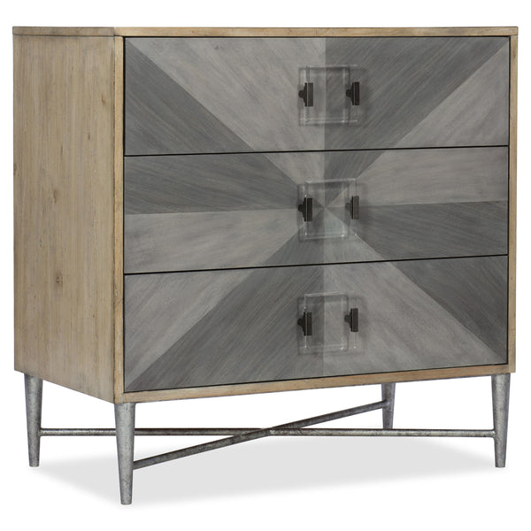 Hooker Furniture 638-85391-LTGY Melange Zulu Chest IMAGE 1