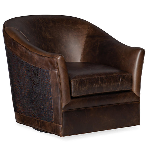 Hooker Furniture CC102-SW-089 Morrison Swivel Club Chair IMAGE 1