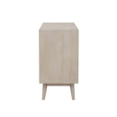  Coaster Furniture Ixora 953430 2-door Wood Accent Cabinet - White Washed and Black IMAGE 5