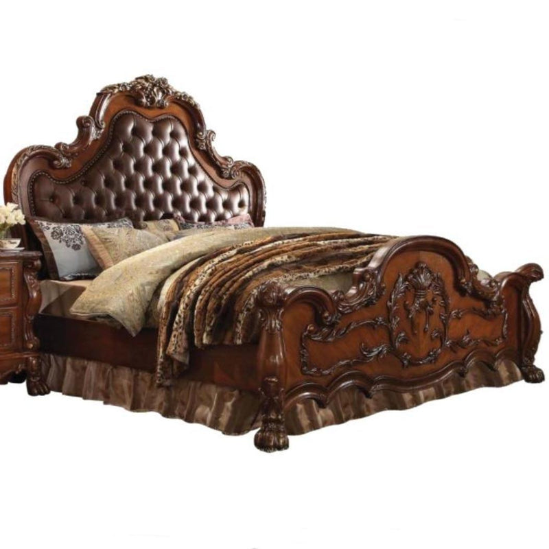 Acme Furniture Dresden California King Upholstered Panel Bed 23134CK IMAGE 1