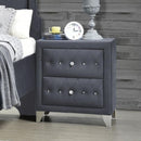 Acme Furniture Dante 24233 Nightstand - Grey IMAGE 1