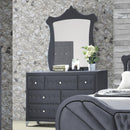 Acme Furniture Dante 24234 Mirror - Grey IMAGE 2