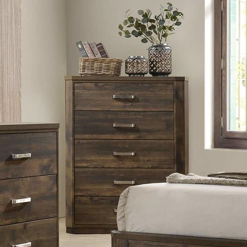 Acme Furniture Elettra 5-Drawer Chest 24856 IMAGE 2