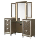 Acme Furniture Skylar 25327 Vanity Desk & Mirror IMAGE 2