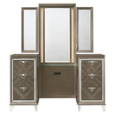 Acme Furniture Skylar 25327 Vanity Desk & Mirror IMAGE 3