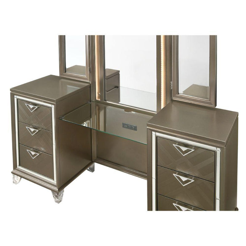 Acme Furniture Skylar 6-Drawer Vanity Set 25327 IMAGE 4