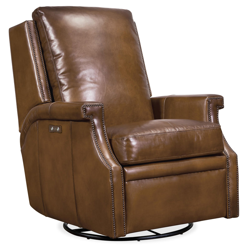 Hooker Furniture RC379-PSWGL-083 Collin Power Swivel Glider Recliner IMAGE 1