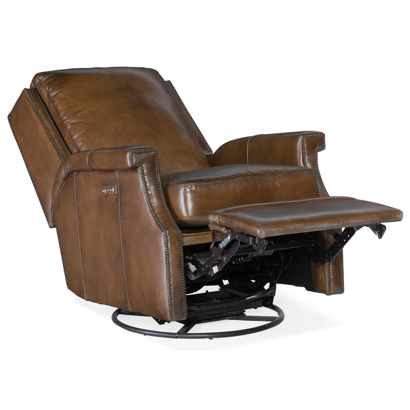 Hooker Furniture RC379-PSWGL-083 Collin Power Swivel Glider Recliner IMAGE 3