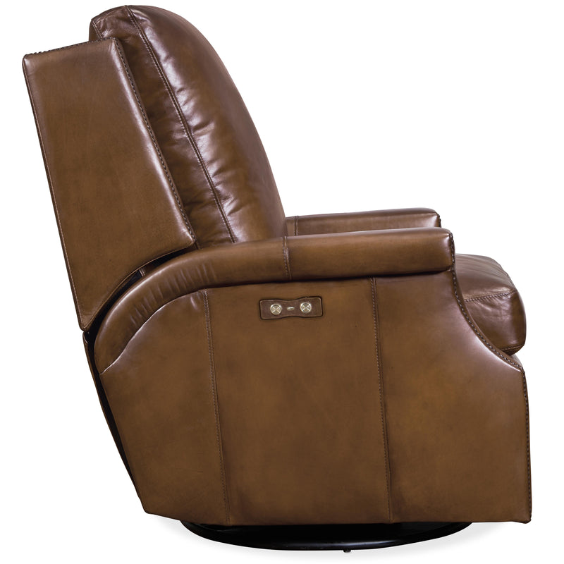 Hooker Furniture RC379-PSWGL-083 Collin Power Swivel Glider Recliner IMAGE 4