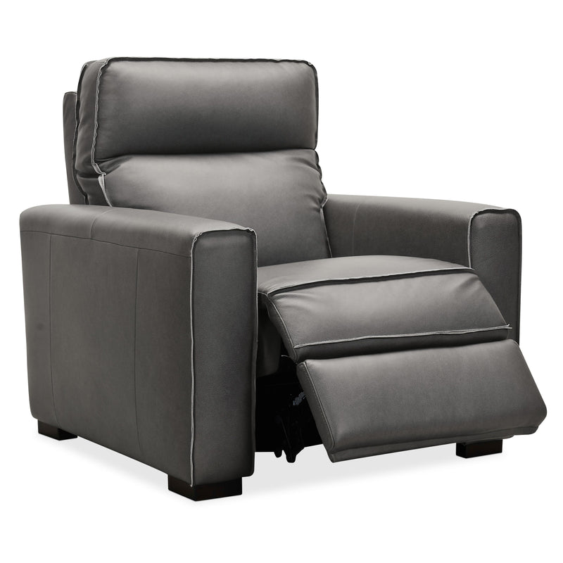 Hooker Furniture SS552-PH1-097 Braeburn Leather Recliner with Power Headrest IMAGE 2