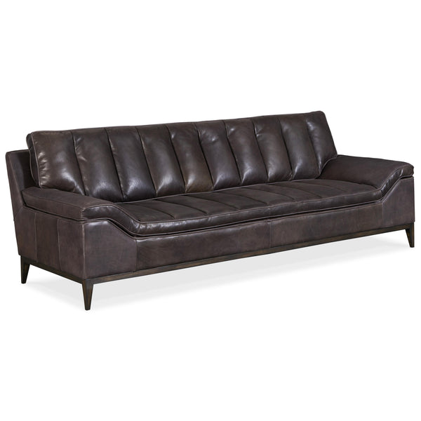 Hooker Furniture SS604-03-097 K&or Leather Stationary Sofa IMAGE 1