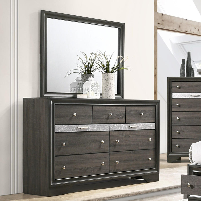 Acme Furniture Naima Dresser Mirror 25974 IMAGE 3