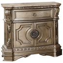 Acme Furniture Northville 26934 Nightstand with Marble Top IMAGE 1
