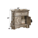 Acme Furniture Northville 26935 Nightstand with Wooden Top IMAGE 3