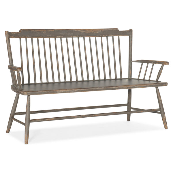 Hooker Furniture 6025-50007-95 Alfresco Marzano Dining Bench IMAGE 1