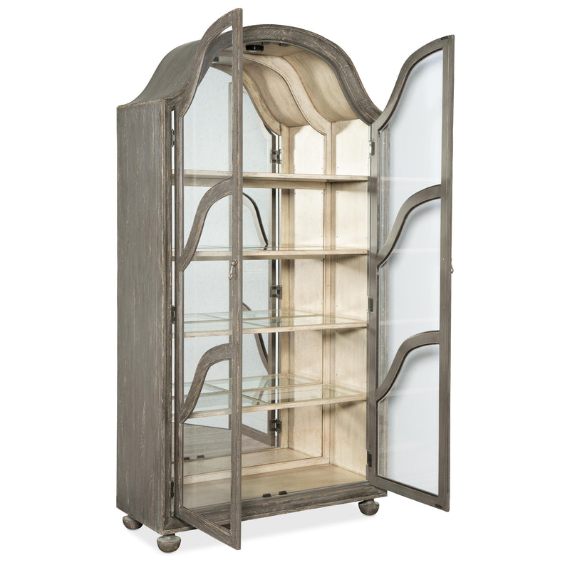 Hooker Furniture 6025-75906-95 Alfresco Costa Display Cabinet IMAGE 2