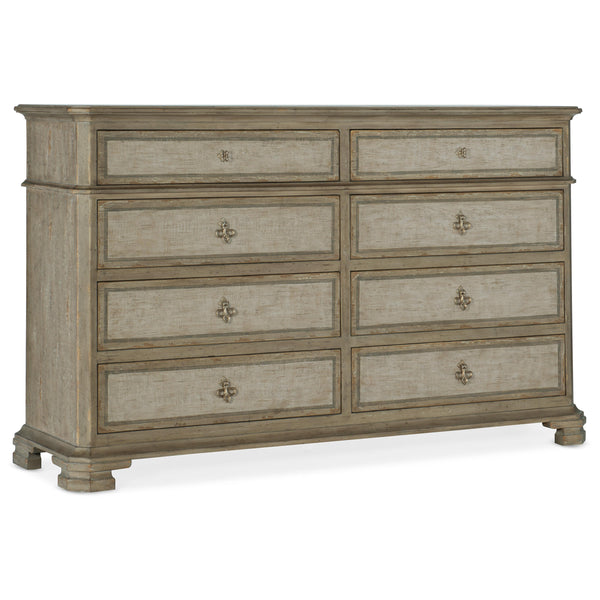 Hooker Furniture 6025-90002-83 Alfresco Aldo Eight-Drawer Dresser IMAGE 1