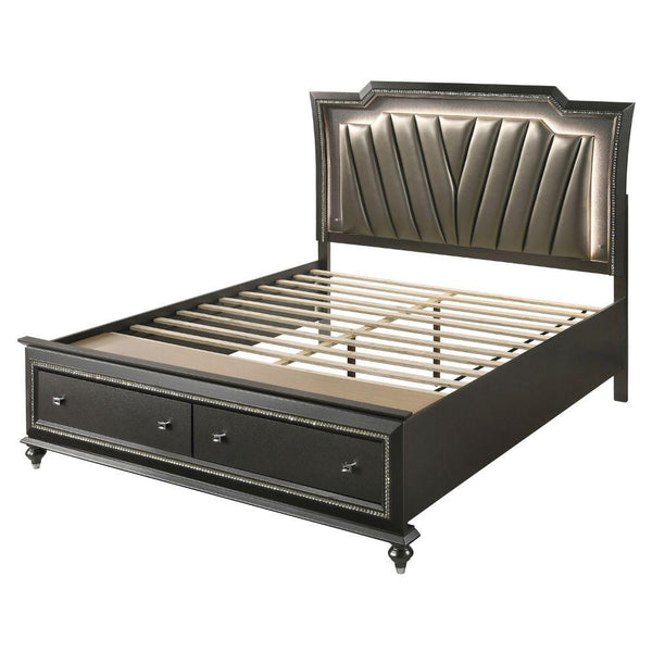 Acme Furniture Kaitlyn King Panel Bed with Storage 27277EK IMAGE 1