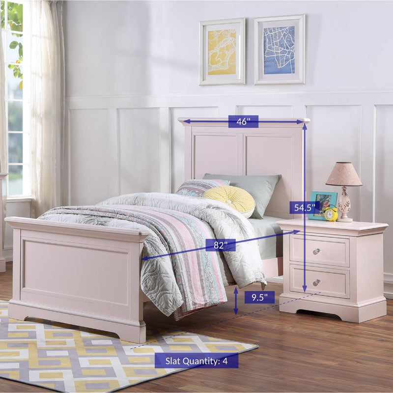 Winners Only Jewel BJ3001T Panel Twin Bed IMAGE 4