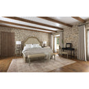  Hooker Furniture 6025-90266-83 Alfresco Lauro King Panel Bed with Metal IMAGE 4