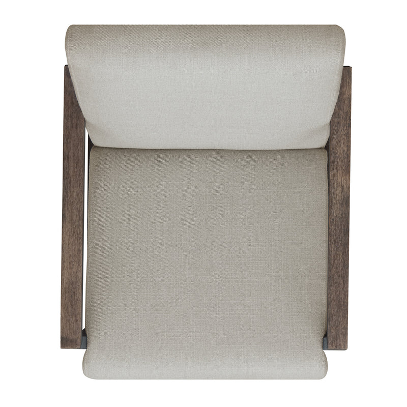  Elements International Furman UFM1441100E Accent Chair - Linen IMAGE 6