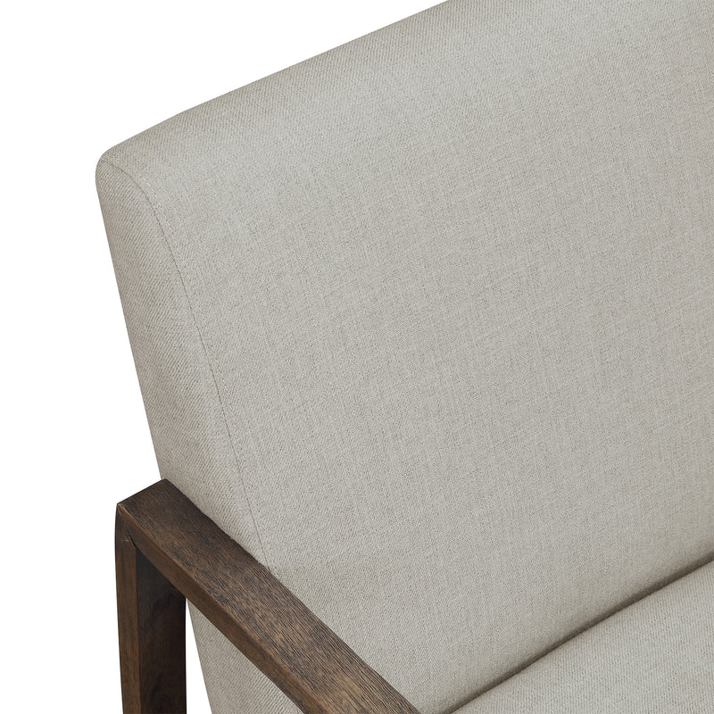  Elements International Furman UFM1441100E Accent Chair - Linen IMAGE 7