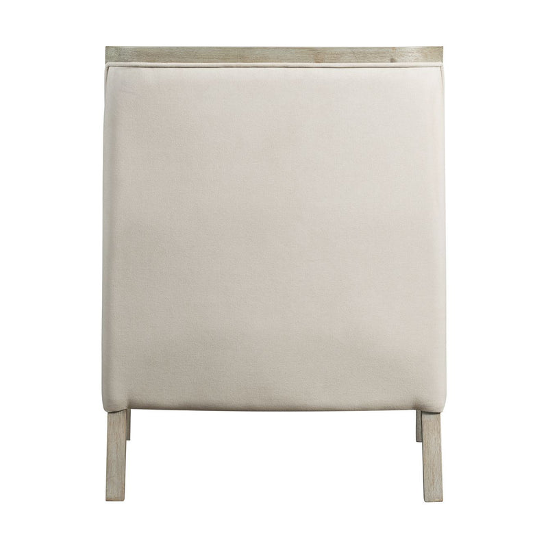  Elements International Hopkins UHK525102E Accent Chair - Natural/White Wash IMAGE 4