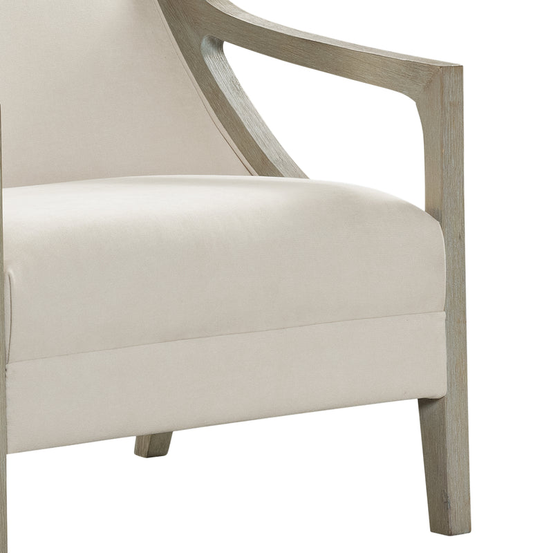  Elements International Hopkins UHK525102E Accent Chair - Natural/White Wash IMAGE 9