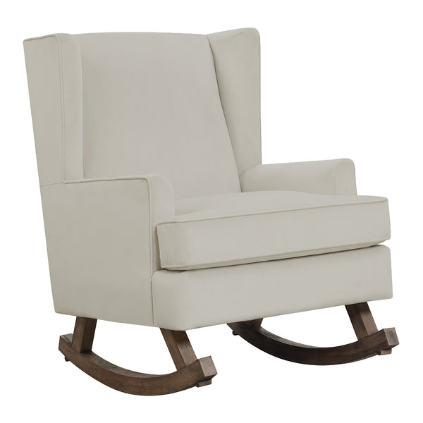  Elements International Seaside USS051101G Rocking Chair - Buckwheat IMAGE 1