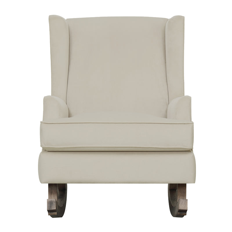  Elements International Seaside USS051101G Rocking Chair - Buckwheat IMAGE 2