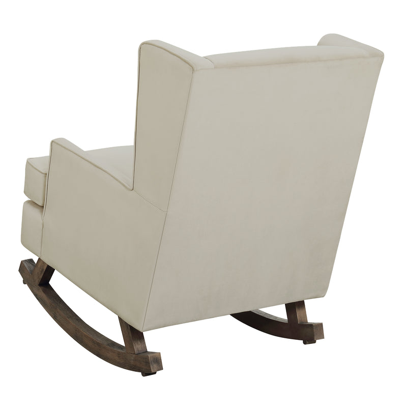  Elements International Seaside USS051101G Rocking Chair - Buckwheat IMAGE 3