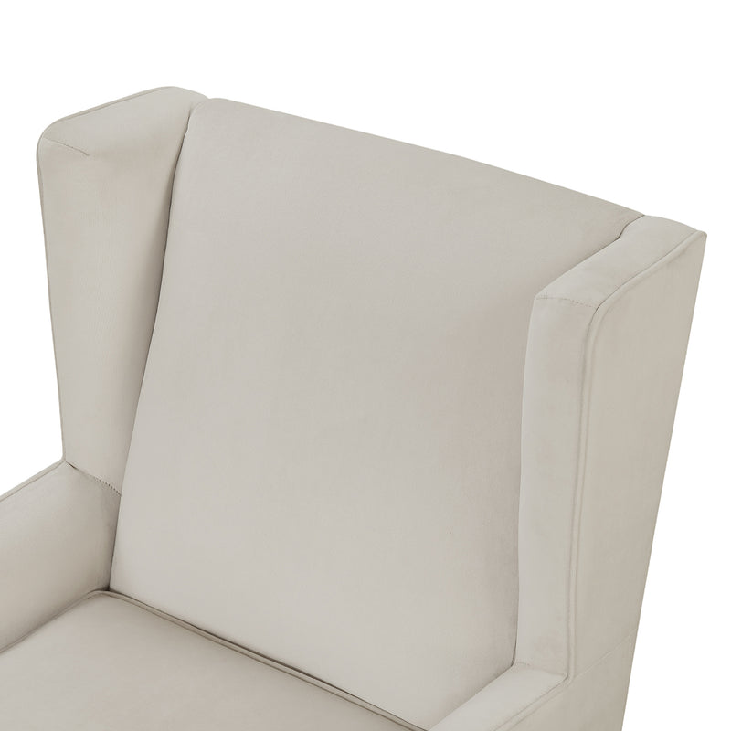  Elements International Seaside USS051101G Rocking Chair - Buckwheat IMAGE 4