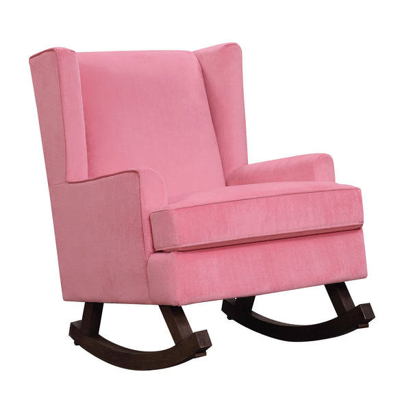  Elements International Seaside USS052101G Rocking Chair - Pink IMAGE 1