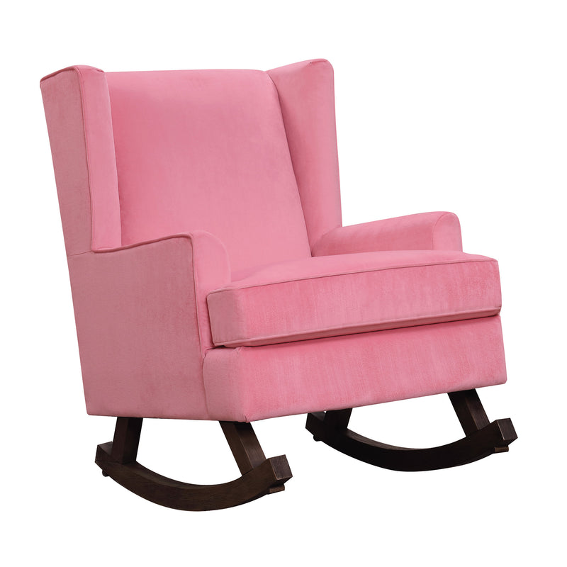  Elements International Seaside USS052101G Rocking Chair - Pink IMAGE 1