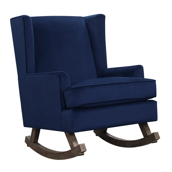  Elements International Seaside USS210101G Rocking Chair - Ink Blue IMAGE 1