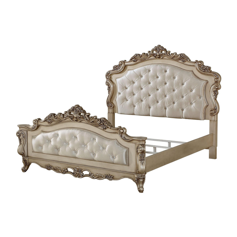 Acme Furniture Gorsedd King Upholstered Panel Bed 27437EK IMAGE 2