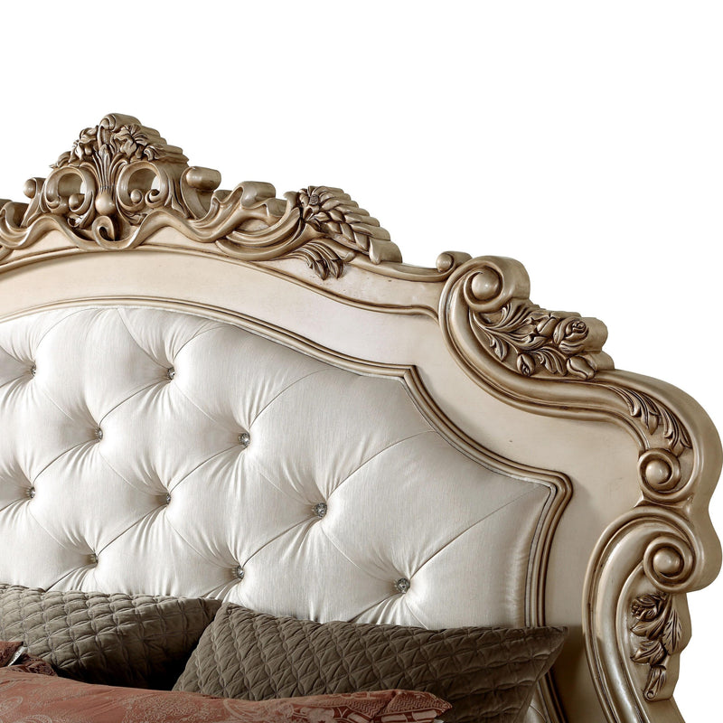 Acme Furniture Gorsedd King Upholstered Panel Bed 27437EK IMAGE 4
